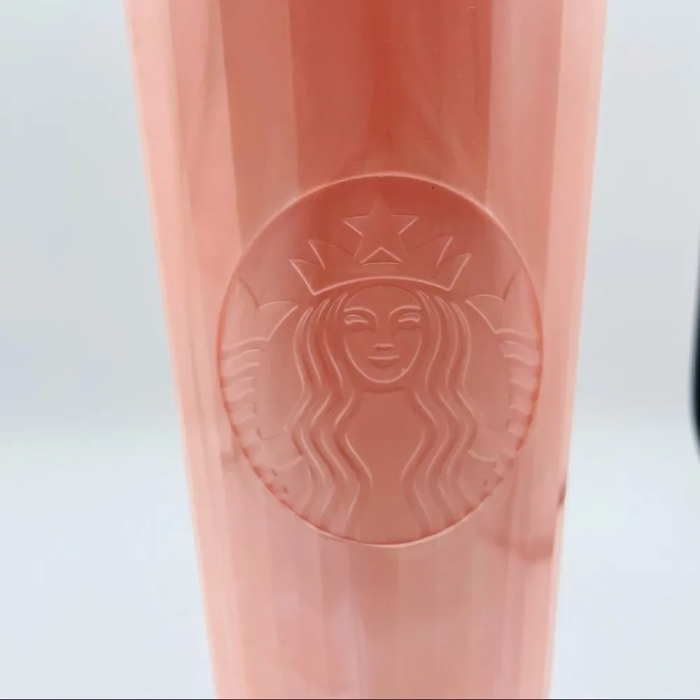 Starbucks Pink Marble Pearl 24 oz. Tumbler